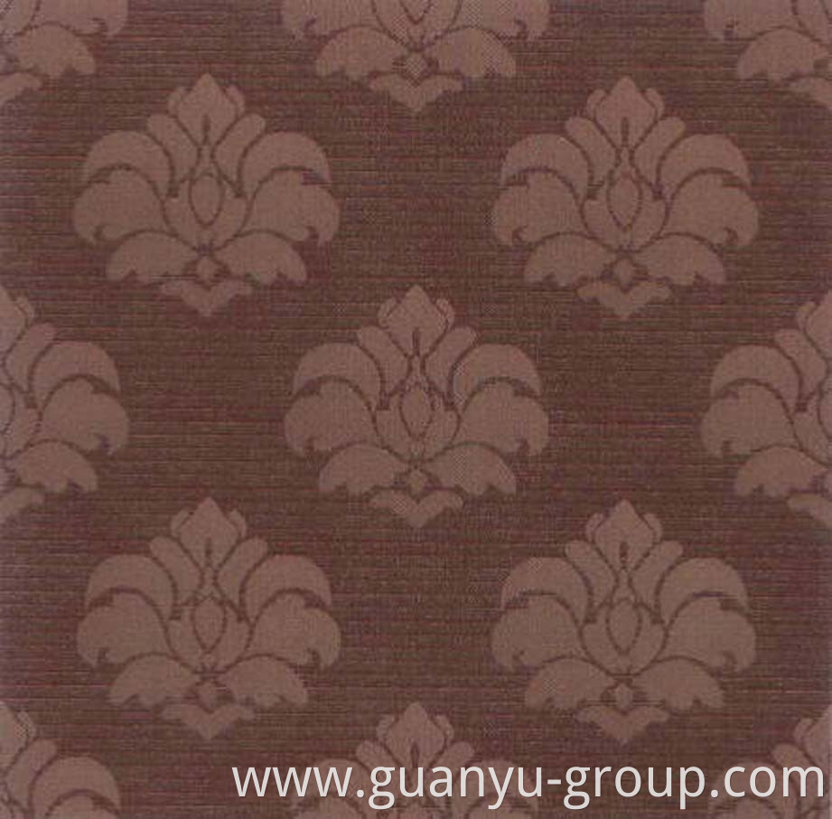 Flower Pattern Metal Look Rustic Tile